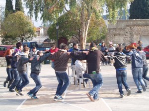 Αναπαράσταση κηδείας την Καθαρή Δευτέρα 23 Φεβρουαρίου 2015, στον Αγ. Γεώργη Συκούση